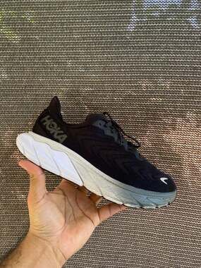 Hoka One One Arahi 6 Women's Running Shoes Black/White Size 8